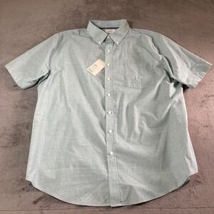 New croft & Barrow Men's Wrinkle Resistant button up shirt size XL
